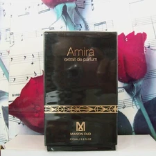 Maison Oud Amira Extrait De Parfum 2.5 FL. OZ. Spray. Sealed