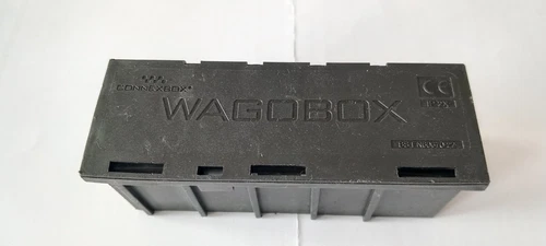 Wagobox 207-3302 Wago Anschlussdose schwarz 51253135 für 222er & 773er Serien Klemmen