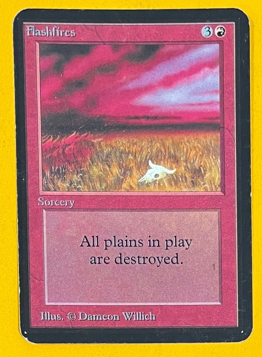 MTG FLASHFIRES Alpha (OldManMTG 008-274) | eBay
