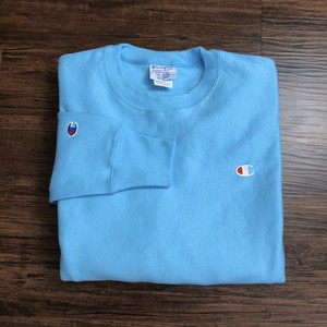 sudadera champion azul claro