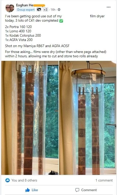 Film drying cabinet, 35mm, 120, DARKROOM PHOTOGRAPHY - Image 3 of 4