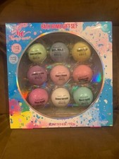 Body  Earth Bath Bomb Gift Set 9 Pieces 4 Oz Assorted Fragrances And Colors