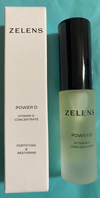 NIB ZELENS Power D Vitamin D Concentrate Fortifying & Restoring  0.34 fl oz $73
