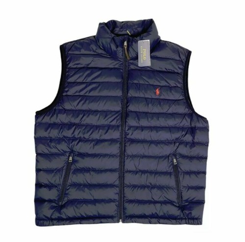 New Men's Thick Puffy Puffer Sleeveless Jacket Winter Thick Vest Quilted  Jacket