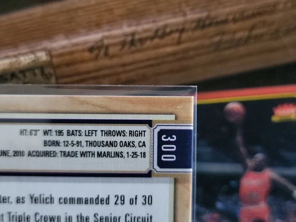 2019 Topps Big League CHRISTIAN YELICH Big League Silver Foil #30/100 - Image 4 of 4