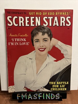 R2 1960 ANNETTE FUNICELLO May SCREEN STARS Magazine DISNEY STAR | eBay
