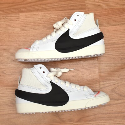NIKE  BLAZER MID '77 JUMBO Mens White Athletic Shoes Sneakers DD3111-100