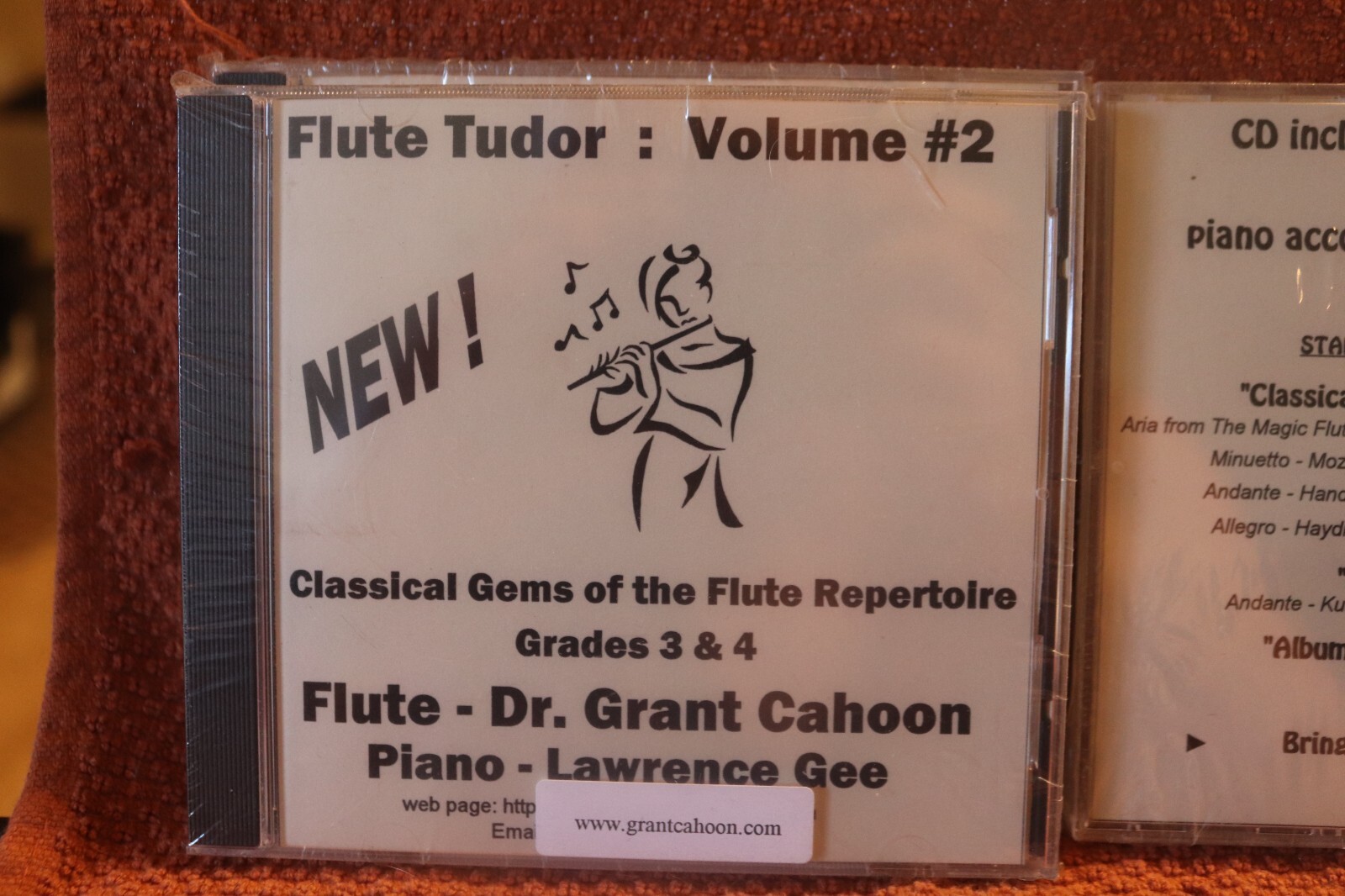 Flute Cd R Flute: CD Accompaniment only, Flute Tudor Volume #2 Grant Cahoon ...