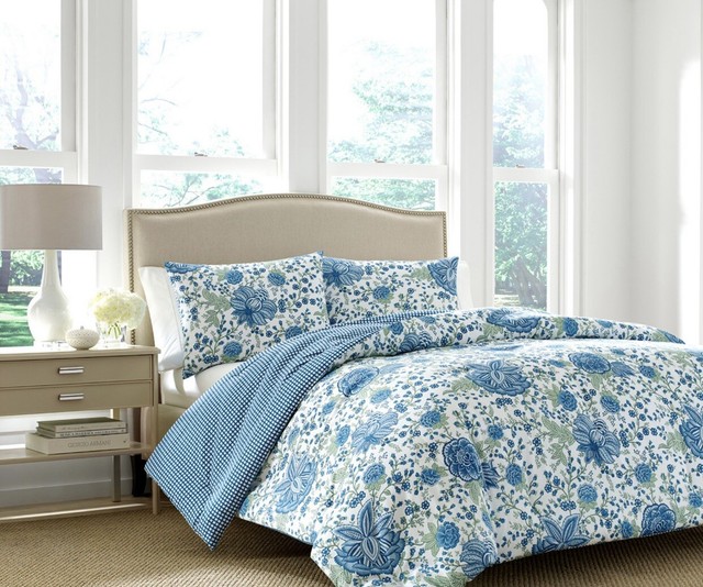 Martha Stewart 3 PC Comforter Set Full 