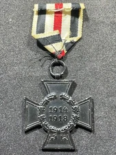 WW1 WWI Imperial German Army Military Hindenburg Cross Medal FOR WIDOWS PARENTS