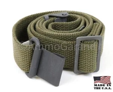 US M1 Garand Web Sling OD Cotton USGI Pattern AmmoGarand