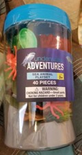 Underwater Adventures Sea Animal Playset 40 Pieces