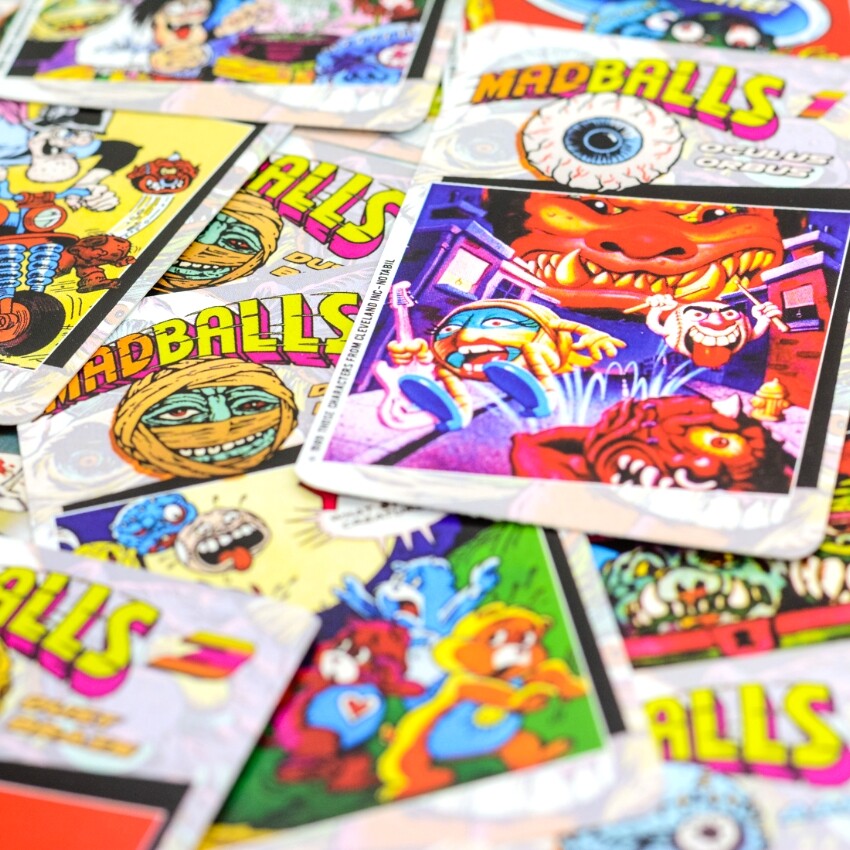 Madballs Deck of Cards Cromy TV Cartoons 80s Game Made in