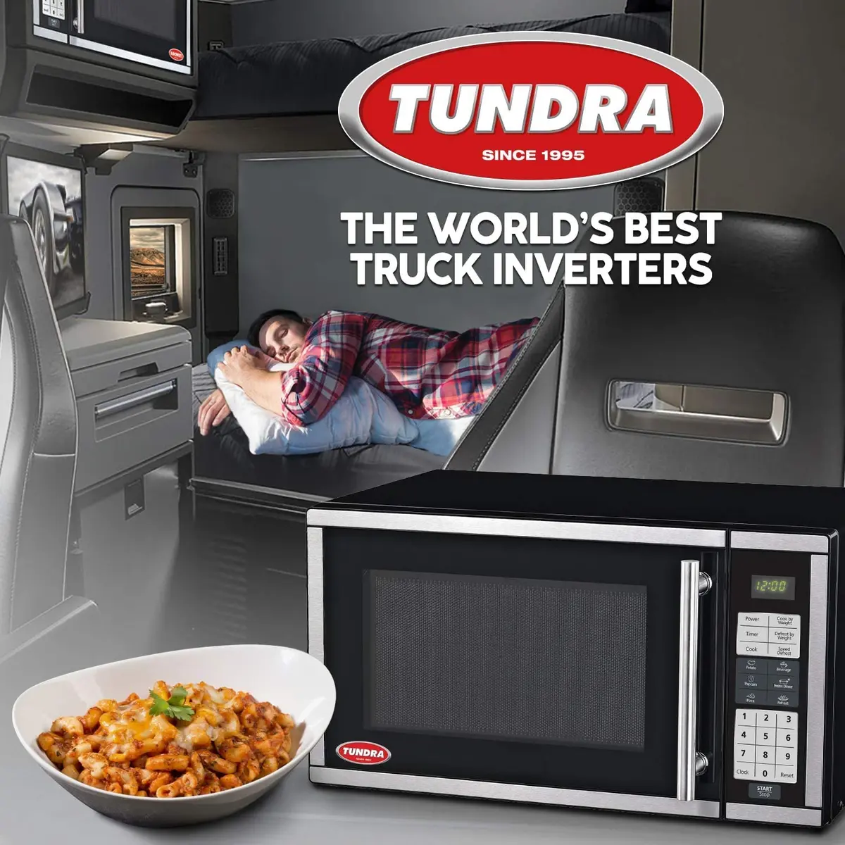 TUNDRA MW Series – 120 Volt Truck Microwave Oven – 0.7 Ft³ / 20 L / 700 W /