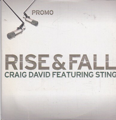 Craig David Feat Sting-Rise &Fall Promo cd single