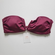 Andie Swim The Scala Top Plum Women's Size Medium NWT