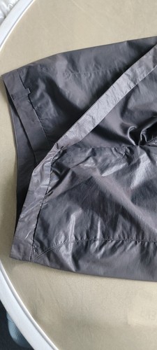 Costume National Italy Grey Shiny Cotton Dress Pants Rare Design Womens Sz EU38 - Picture 7 of 17