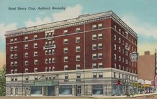 Hotel Henry Clay Ashland Kentucky Vintage Divided Back Post Card
