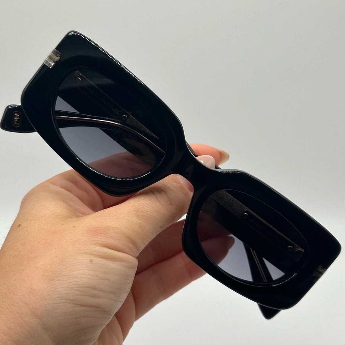 MARC JACOBS MJ 1075/S 807 Black Unisex Sunglasses New 