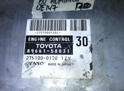 あっちゃんページ 2004 Toyota Alphard ecm ecu computer 89661-58031 | eBay