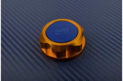 Gold-Blue Steering Stem Nut For KAWASAKI ZX10R ZX-10R 2014-2015 | eBay