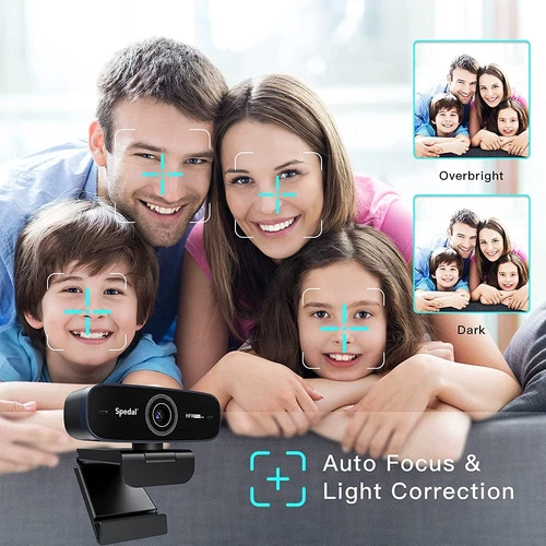 4k/1080p Webcam Streaming with Microphone for Desktop Computer Software USB LOT