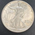 1943 D Walking Liberty Half Dollar 50c High Grade BU #34317