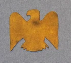 Original Civil War, Dept of West Virginia Corps Badge, Yellow  (#2455)