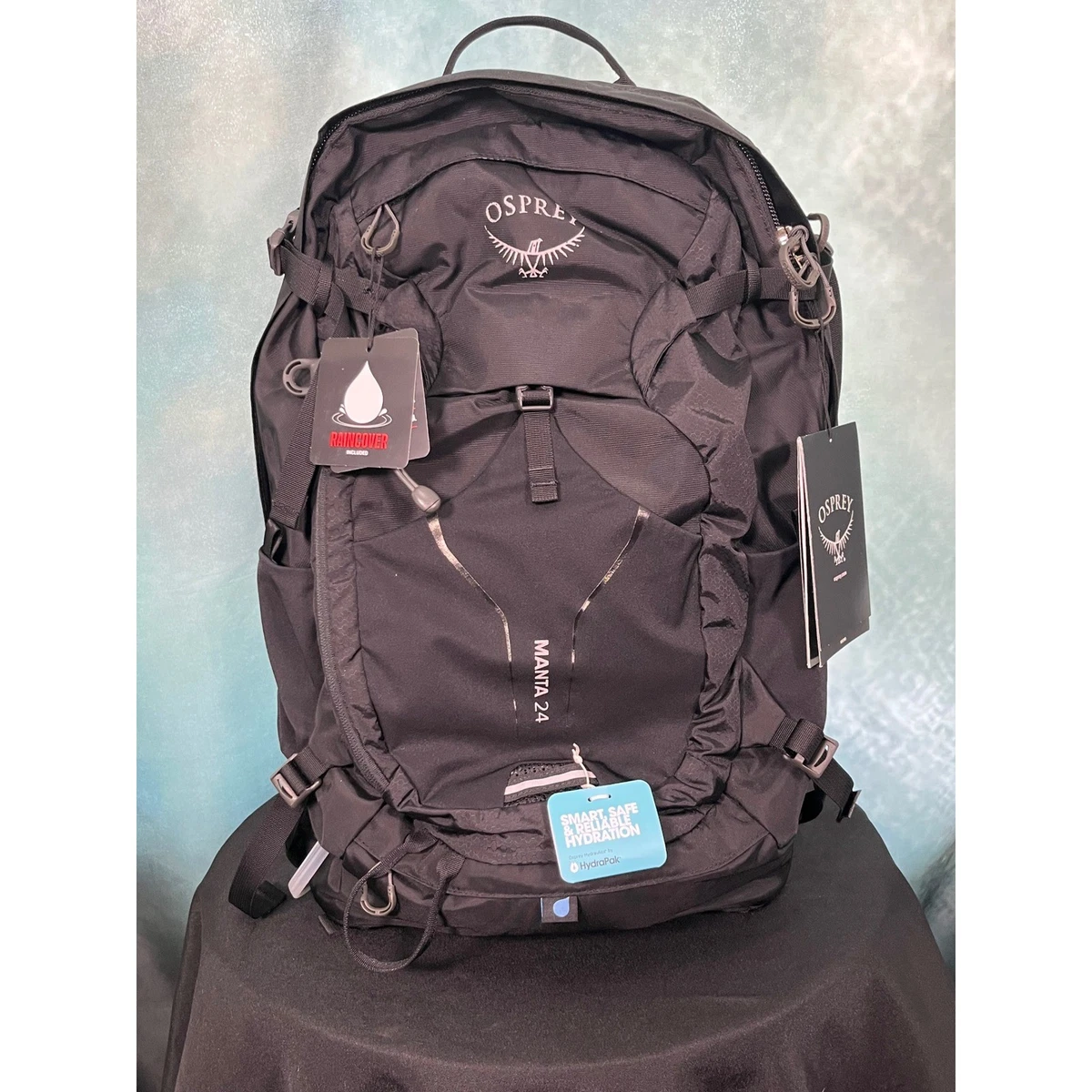 Osprey Katari 3 2.5L water pack. EUC Osprey Blue Hydration Backpack Hiking Hydration Packs for  main image 2