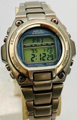 Vintage Casio G Shock MR-G-200T Titanium Men's Quartz Watch