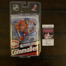Michael Cammalleri Montreal Canadians Series 24 autographed with JSA COA