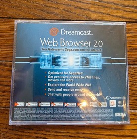 PlanetWeb Web Browser 2.0 (Sega Dreamcast); CIB; SEALED BRAND NEW