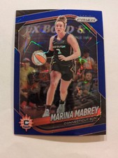 2025 Panini Prizm WNBA - Marina Mabrey #18 Blue Velocity Prizm