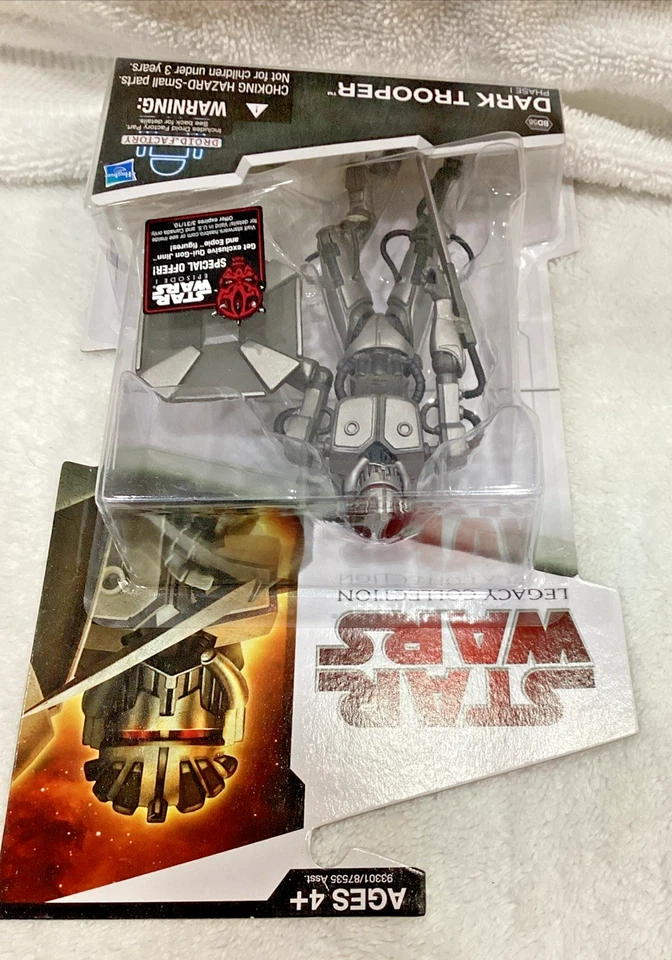 Star Wars Legacy Collection Dark Trooper BD56 3,75" Fase 1.  Envío gratuito 2009 Foto 3 de 4