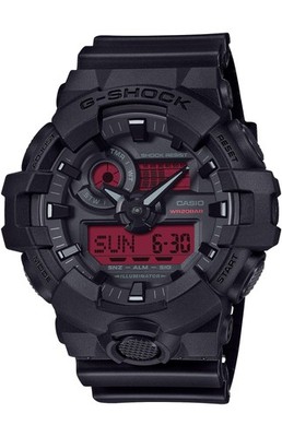 Unused CASIO G-SHOCK GA-700BBR-1AJF Black Analog-Digital Men Watch in Box