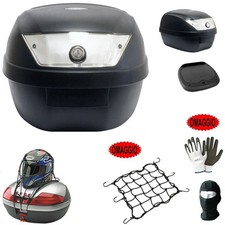 PER KYMCO XCITING 300i R  BAULETTO+PIASTRA+RETE 28LT X 1 CASCO INTEGRALI-JET-MO