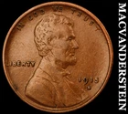 1915-D Lincoln Wheat Cent - Scarce  Extra Fine  Semi-key  Better Date  #J8459