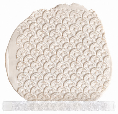 1 Stück Küchenzubehör Geprägte Nudelhölzer Backen Fondant Zucker Basteln Kuchen