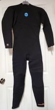 Roxy 3/2 mm Surf School Woman Long Sleeve Back Zip Neoprene Diving Wetsuit Sz 8