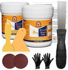 Drywall Repair Kit with Scraper, 2 Pack Spackle Wall Repair, Wall Mending Agent