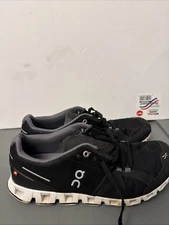 On Cloud Women's Shoes Swiss Engineering, Size 9, Black With White Rocks!!!