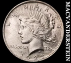 1923 Silver Peace Dollar - Choice Gem Brilliant Uncirculated  Lustrous  #K1828