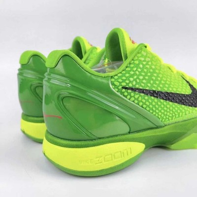 Size 11 - Nike Zoom Kobe 6 Protro Low Grinch for sale online | eBay