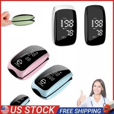 Non invasive pulse oximeter for home heart rate and blood oxygen monitoring