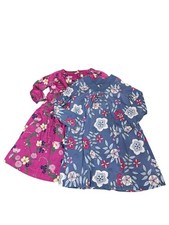 Lot of 2 - Tea Collection Dresses - Size 8 Floral Summer Fall School GUC