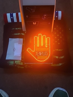 XENPLUS ️ Middle Finger L.E.d Light w/ Remote NIB+Batteries 