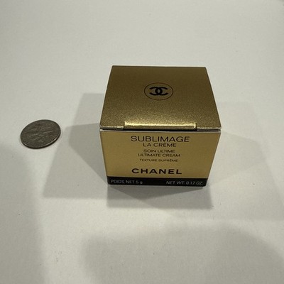 Chanel Sublimage La Creme Ultimate Cream TEXTURE SUPREME 0.17 oz./5 ml Glass Jar