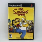 The Simpsons Game PlayStation 2 PS2 Video Game CIB w/ Bartman Poster and Manual