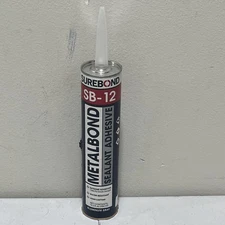Surebond Sb-12 Hybrid Sealant, 10 Oz, Cartridge, Gray, Hybrid Base, Sb-12