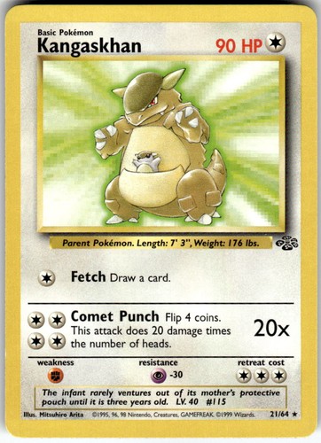Kangaskhan (21) - 21/64 - NM - Jungle